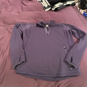 REI purple pullover size small